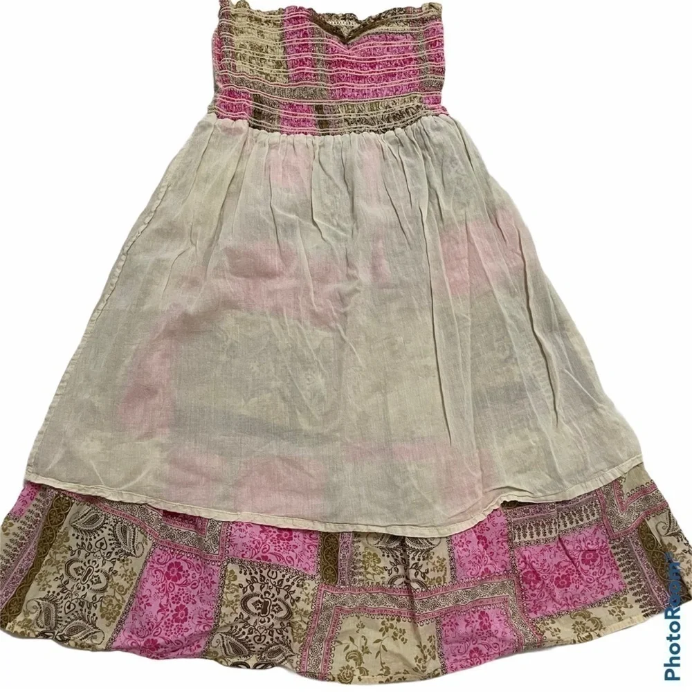 Raviya Print Cotton Dress​ - Picture 3 of 8